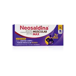 NEOSALDINA MUSCULAR MAX 600MG 16 COMPRIMIDOS