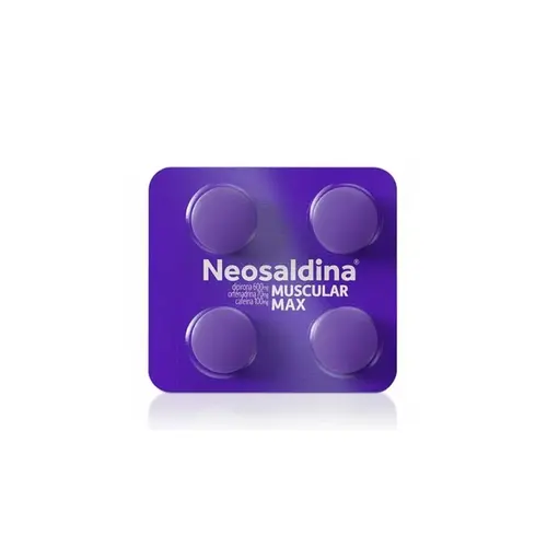 NEOSALDINA MUSCULAR MAX 4 COMPRIMIDOS