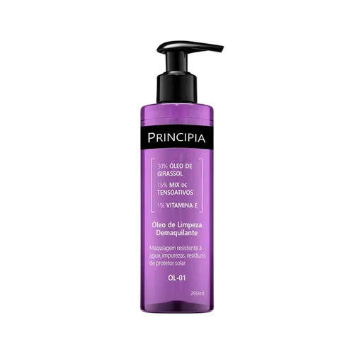 OLEO DE LIMPEZA DEMAQUILANTE PRINCIPIA OL-01 200ML