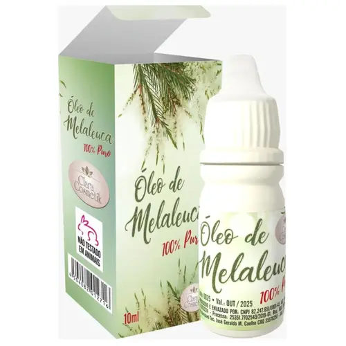 OLEO DE MELALEUCA 100% PURO 10ML