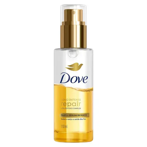 DOVE OLEO E SERUM BIFASICO FINALIZADOR BOND REPAIR REPARAÇÃO INTENSA 110ML
