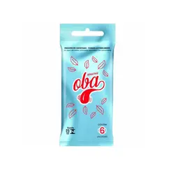 PRESERVATIVO OBA SENSITIVE 6 UNIDADES