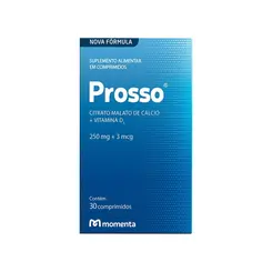 PROSSO 250MG+3MCG 30 COMPRIMIDOS