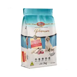 RAÇAO COLOSSO FILHOTES CARNE E ARROZ 2KG