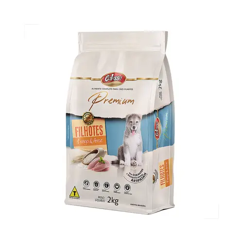 RAÇAO COLOSSO FILHOTES FRANGO E ARROZ 2KG