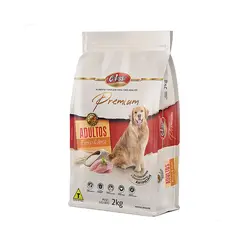 RAÇAO COLOSSO RAÇAS PEQUENAS FRANGO E ARROZ 2KG