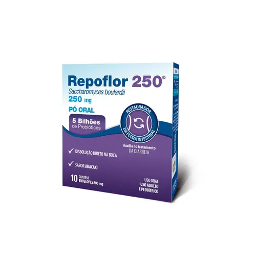 REPOFLOR 250MG 10 SACHES