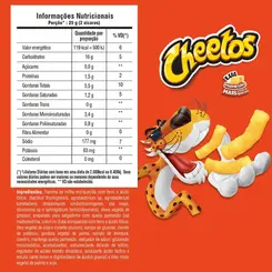 SALGADINHOS CHEETOS LUA PARMESAO 40G