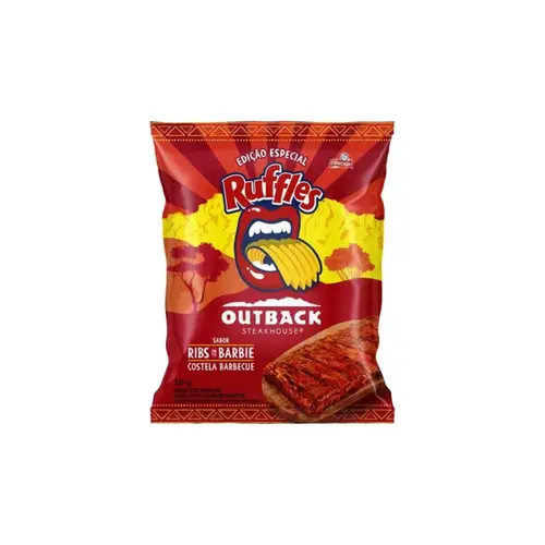 SALGADINHOS RUFFLES OUTBACK COSTELA BARBECUE 30G