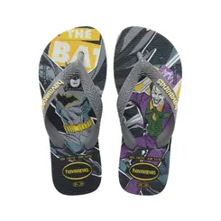 CHINELO HAVAIANA KIDS HEROIS BATMAN TAMANHO 25