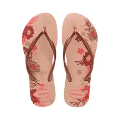 CHINELO HAVAIANA SLIM AURORA ROSA BALLET TAMANHO 41