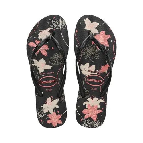 CHINELO HAVAIANA SLIM PRETO TAMANHO 33