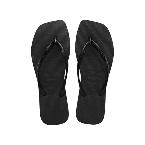 CHINELO HAVAIANA SLIM SQUARE PRETO TAMANHO 33