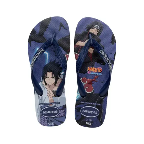 CHINELO HAVAIANA TOP NARUTO MARINHO TAMANHO 33