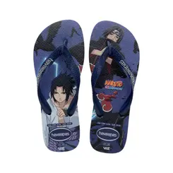 CHINELO HAVAIANA TOP NARUTO MARINHO TAMANHO 33