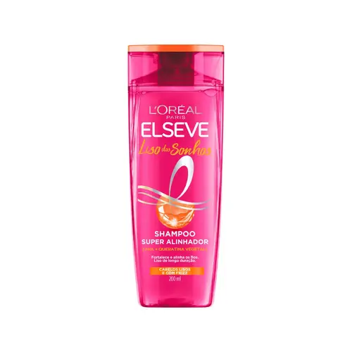 SHAMPOO ELSEVE LISO DOS SONHOS 200ML