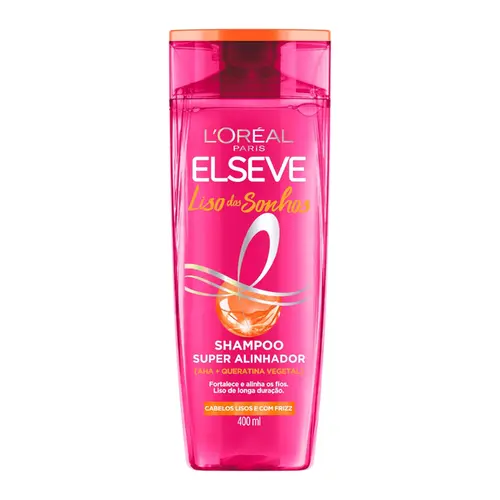 SHAMPOO ELSEVE LISO DOS SONHOS SUPER ALINHADOR 400ML