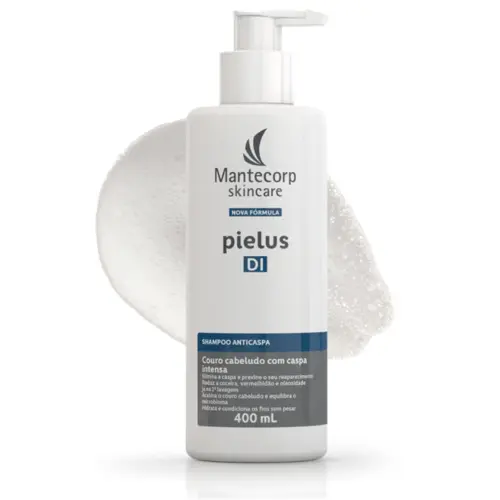 MANTECORP SHAMPOO ANTICASPA PIELUS DI LIMPEZA E AUXÍLIO NO CONTROLE DA CASPA 400ML