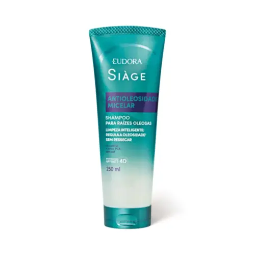SHAMPOO SIAGE ANTIOLEOSIDADE HIDRATAÇÃO MICELAR 250ML