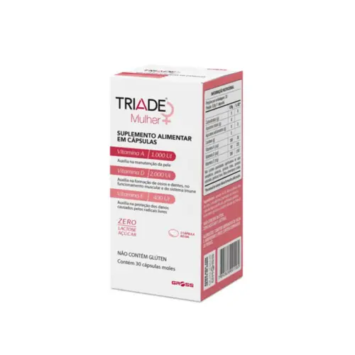POLIVITAMÍNICO TRIADE MULHER 30 CÁPSULAS