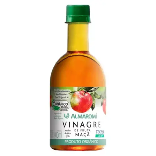 VINAGRE DE MACA ORGANICO ALMAROMI 400ML