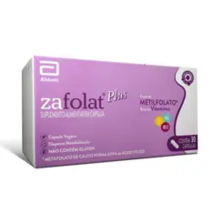 POLIVITAMÍNICO ZAFOLAT PLUS PARA GESTANTES 30 COMPRIMIDOS