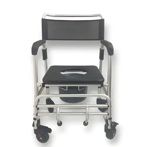 CADEIRA DE RODAS PARA BANHO ALUMINIO SUPERMEDY B100