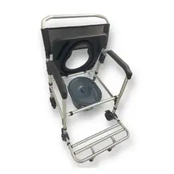 CADEIRA DE RODAS PARA BANHO ALUMINIO SUPERMEDY B100