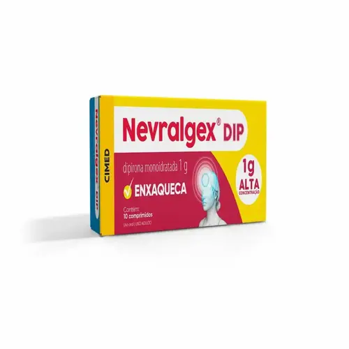 NEVRALGEX DIP DIPIRONA 1G COM 10 COMPRIMIDOS