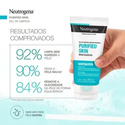 GEL DE LIMPEZA FACIAL NEUTROGENA PURIFIED SKIN 150G