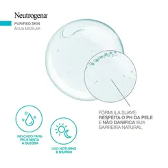 ÁGUA MICELAR NEUTROGENA PURIFIED SKIN 200ML