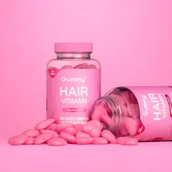 GUMMY HAIR TUTTI-FRUTTI ZERO COM 60 GOMAS