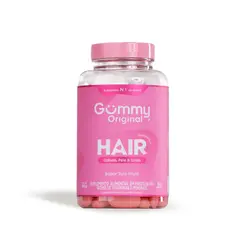 GUMMY HAIR TUTTI-FRUTTI ZERO COM 60 GOMAS