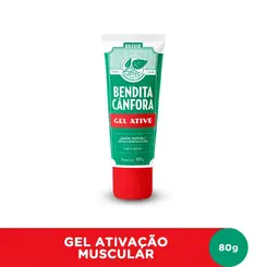 GEL PARA MASSAGEM MUSCULAR BENDITA CANFORA GEL ATIVE 80G