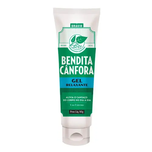 BENDITA CÂNFORA GEL RELAXANTE 80G