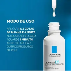 SERUM REPARADOR FACIAL CICAPLAST B5 LA ROCHA POSAY 30ML