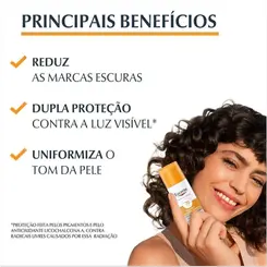 PROTETOR SOLAR FACIAL EUCERIN PIGMENT CONTROL TINTED FPS70 COR CLARO 50ML