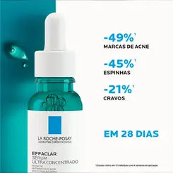 SERUM FACIAL LA ROCHE POSAY EFFACLAR ULTRA CONCENTRADO ANTIACNE 15ML