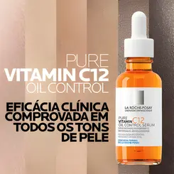 SERUM FACIAL ANTIRRUGAS PURE VITAMIN C12 LA ROCHE-POSAY 30ML