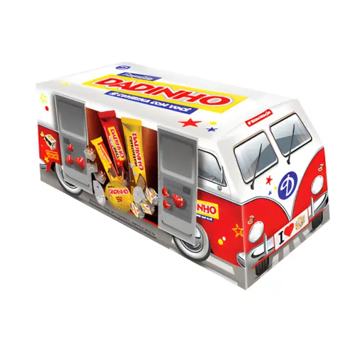 CAIXA CHOCOLATE DADINHO SORTIDOS 170G