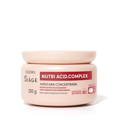 MÁSCARA CAPILAR SIAGE NUTRI ACID COMPLEX 250G