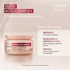 MÁSCARA CAPILAR SIAGE NUTRI ACID COMPLEX 250G