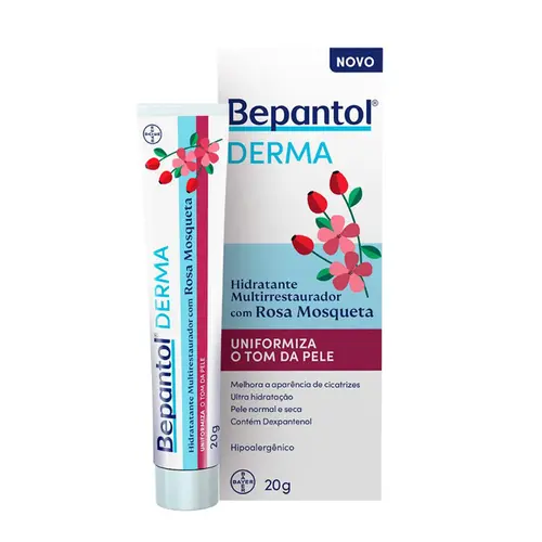 HIDRATANTE MULTIRRESTAURADOR BEPANTOL DERMA COM ROSA MOSQUETA 20G