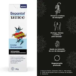 CREME RESTAURADOR BEPANTOL TATTOO 30G