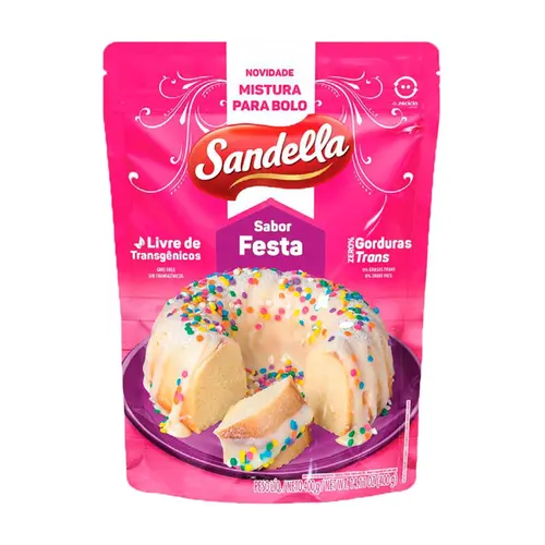 MISTURA PARA BOLO FESTA SANDELLA 350G
