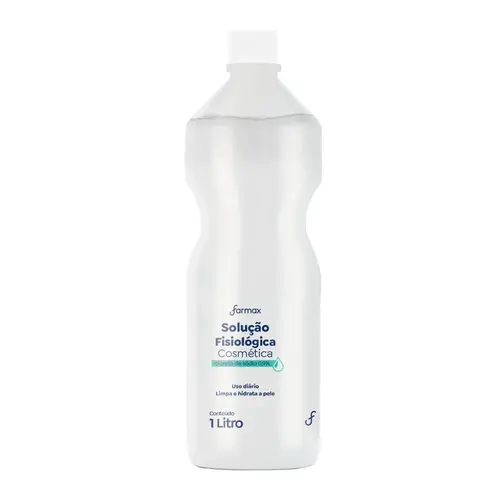 SORO FISIOLÓGICO 0,9% CLORETO DE SÓDIO SOL FISIOL FARMAX 1L