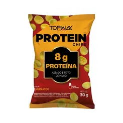 SALGADINHO PROTEIN CHIPS CHURRASCO TOPWAY 30G