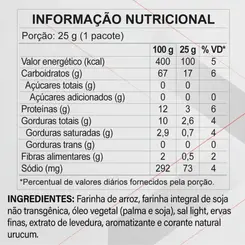 SNACKS YAMO BACON TOPWAY - SALGADINHO SAUDÁVEL 25G