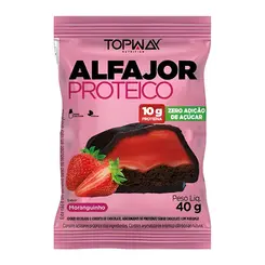 ALFAJOR PROTEICO TOPWAY MORANGUINHO 40G