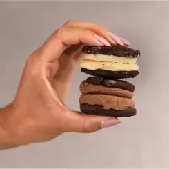 COOKIE PROTEIN BAUNILHA TOPWAY 45G